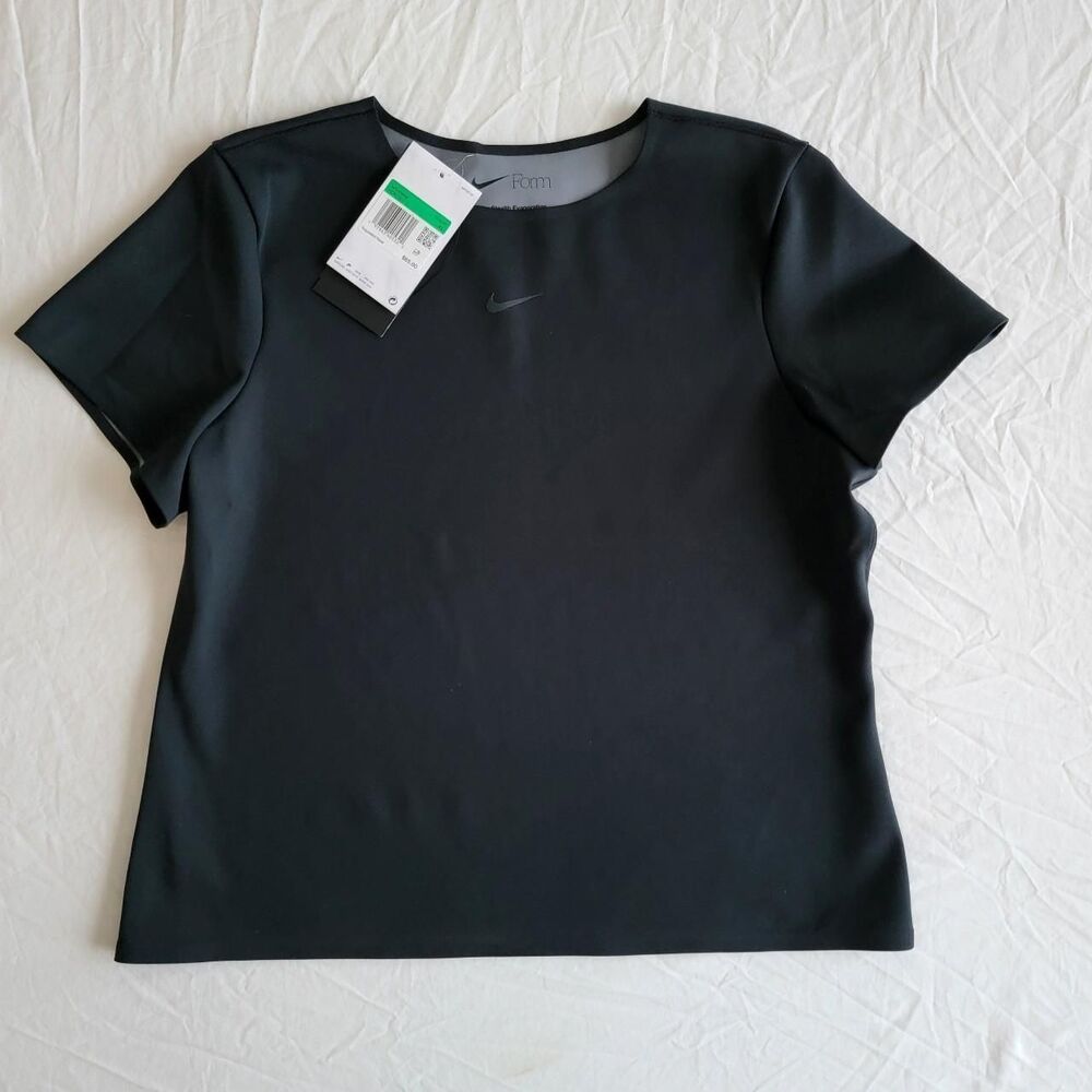 NIKE FORM STEALTH EVAPORATION Women's Black Training Top